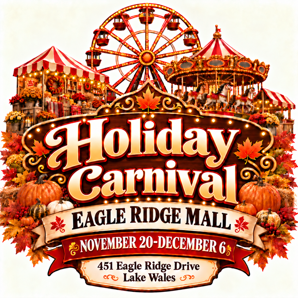 Holiday Carnival at Eagle Ridge Mall